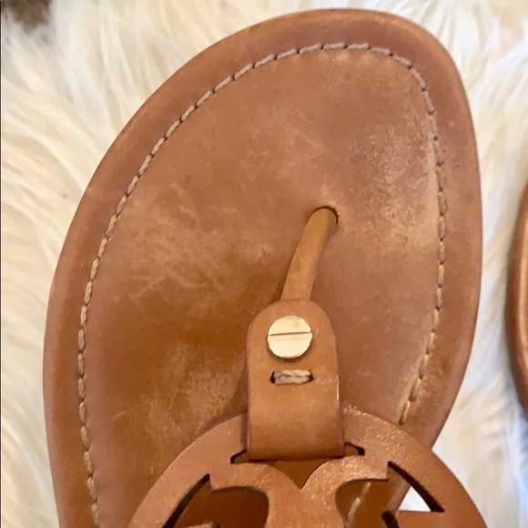 Tory Burch Miller Sandals in Vintage Vachetta-Sz 7 - Picture 4 of 8